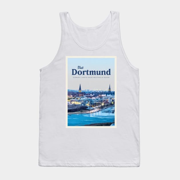 Visit Dortmund Tank Top by Mercury Club